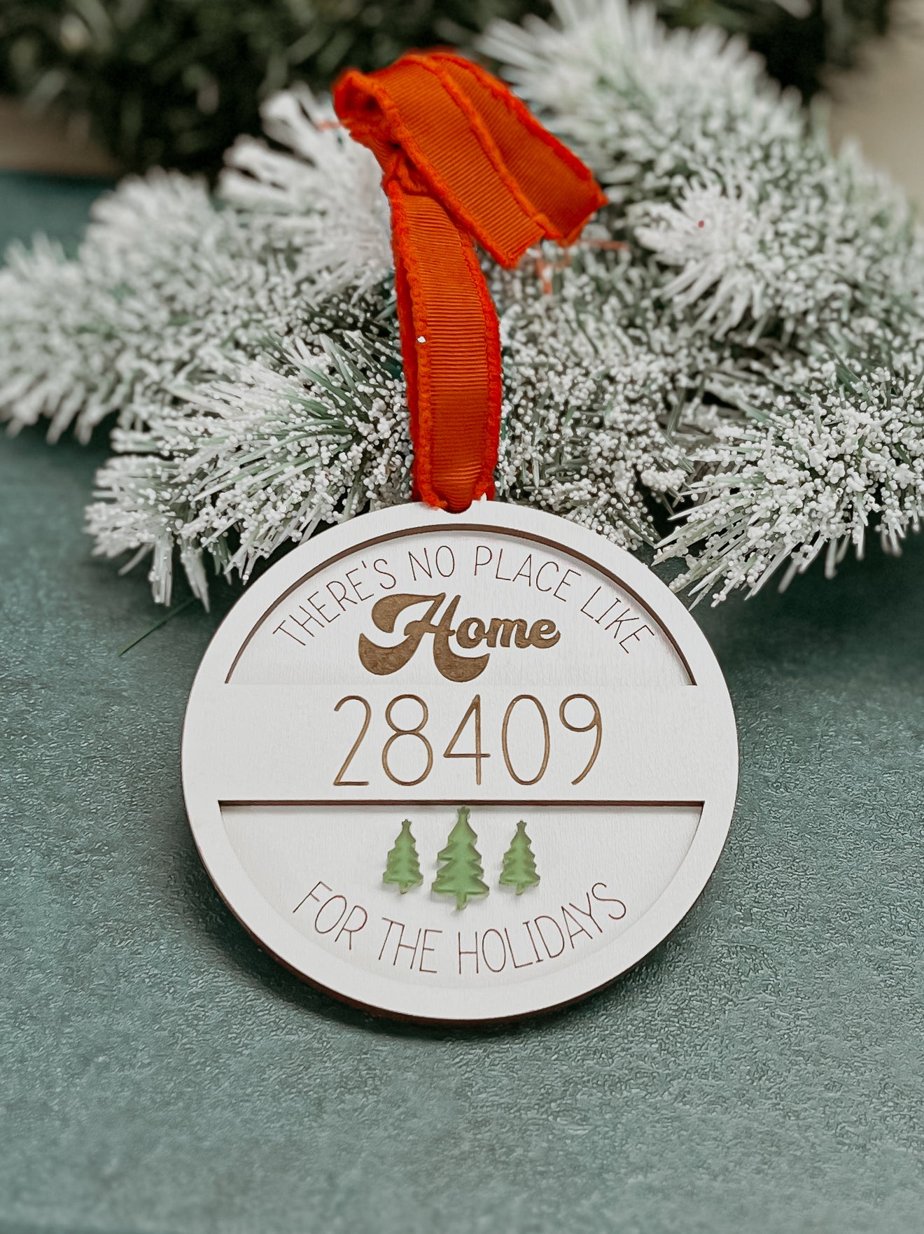 "No Place Like Home" Zip Code Ornament