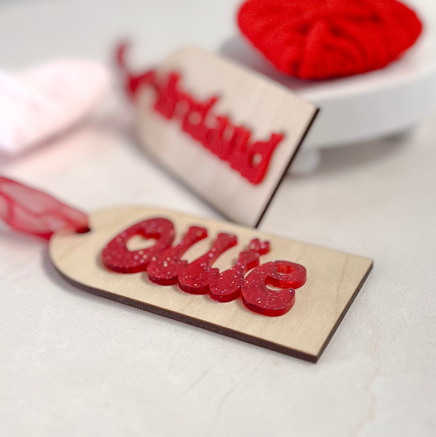 Valentine's Day Custom Gift Tags