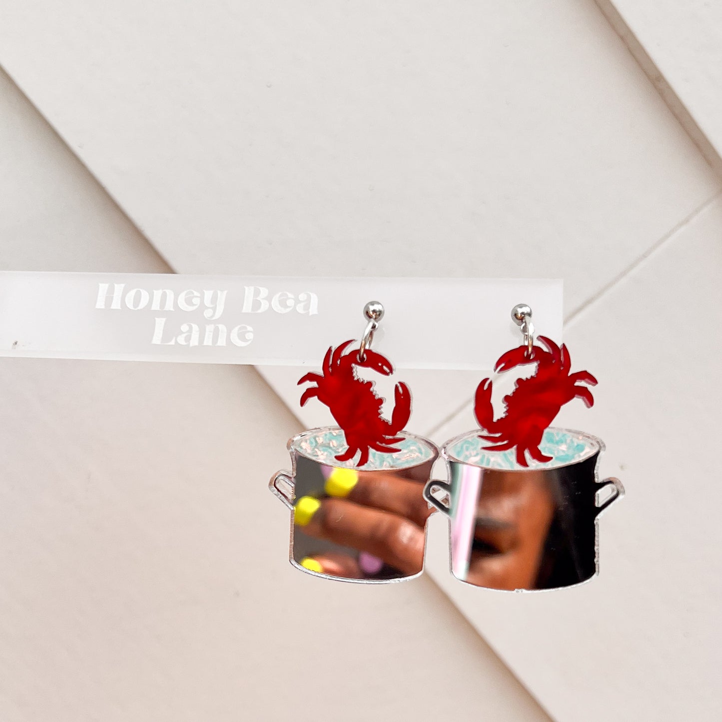 Crab Boil Earrings