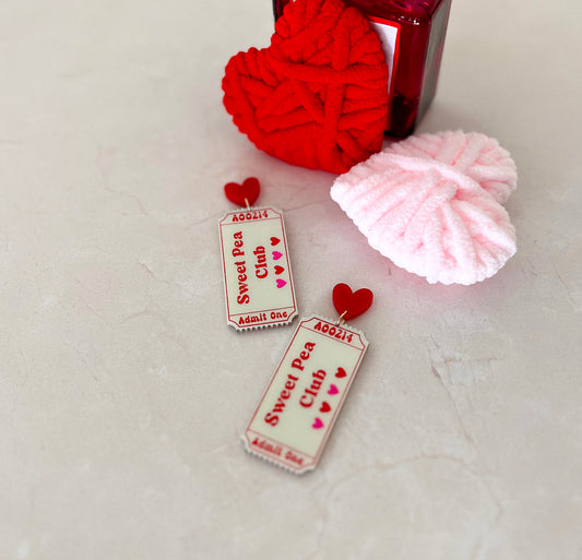 Sweet Pea Club Dangles