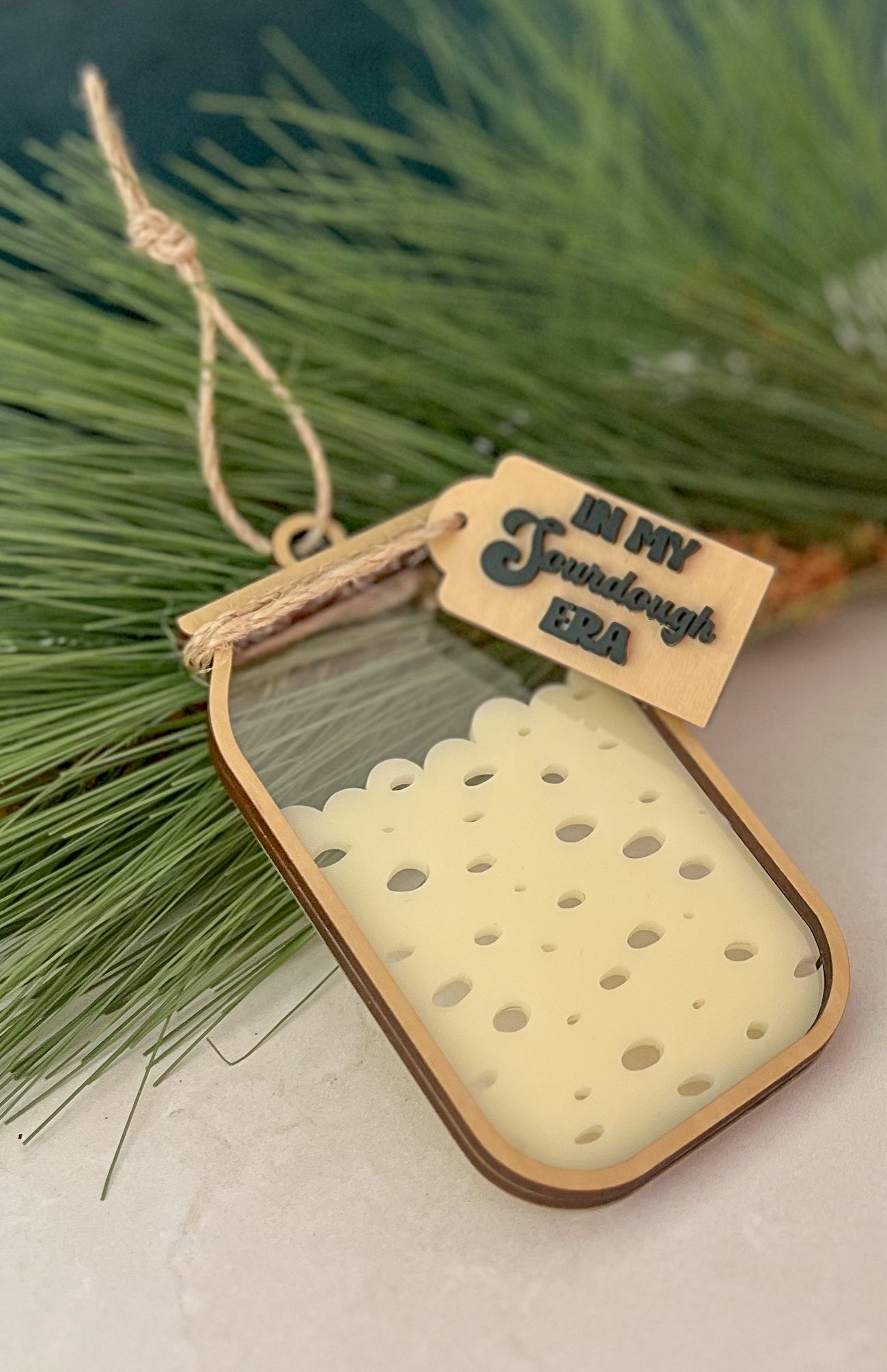 "In My Sourdough Era" Ornament