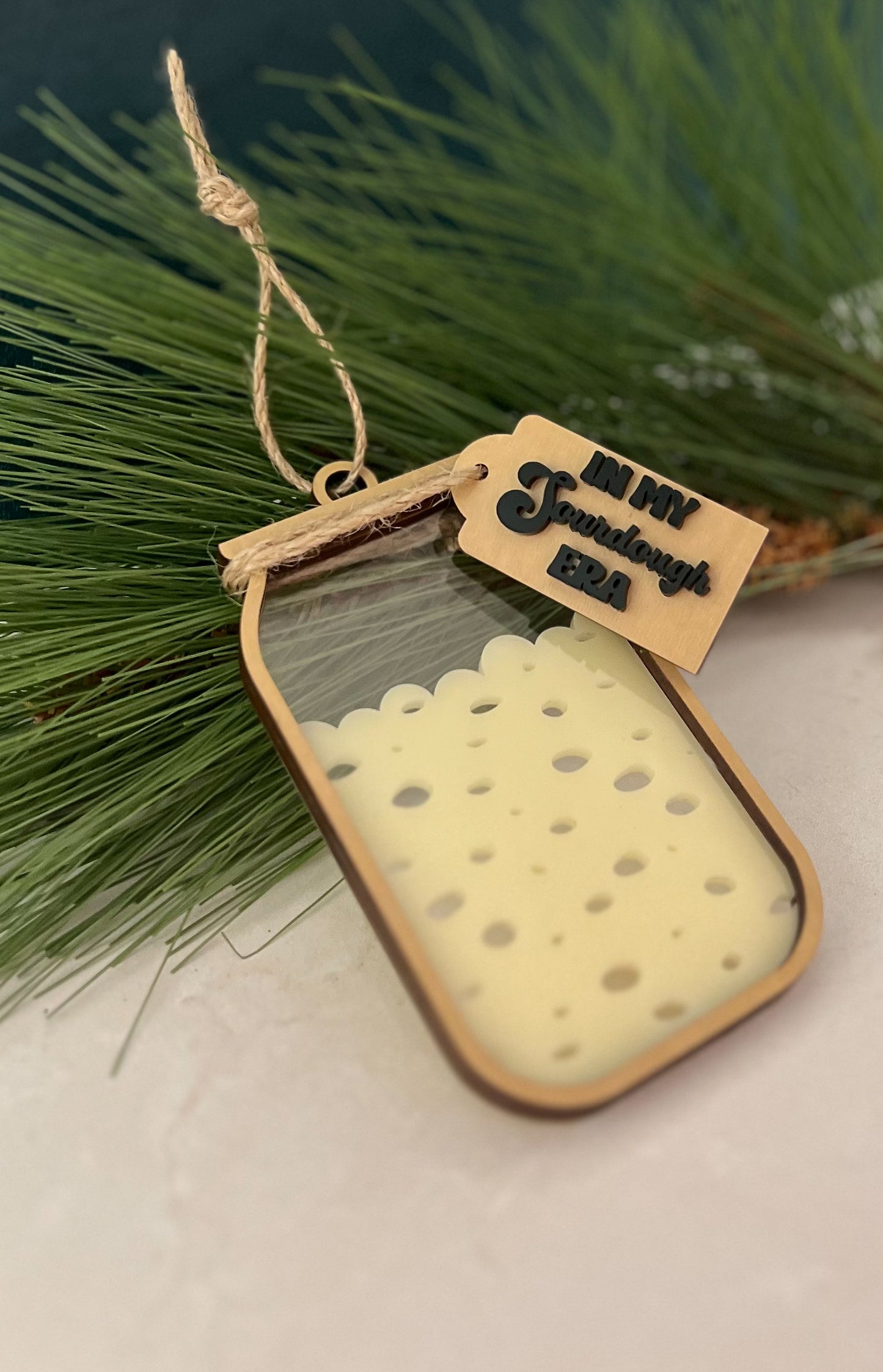 "In My Sourdough Era" Ornament